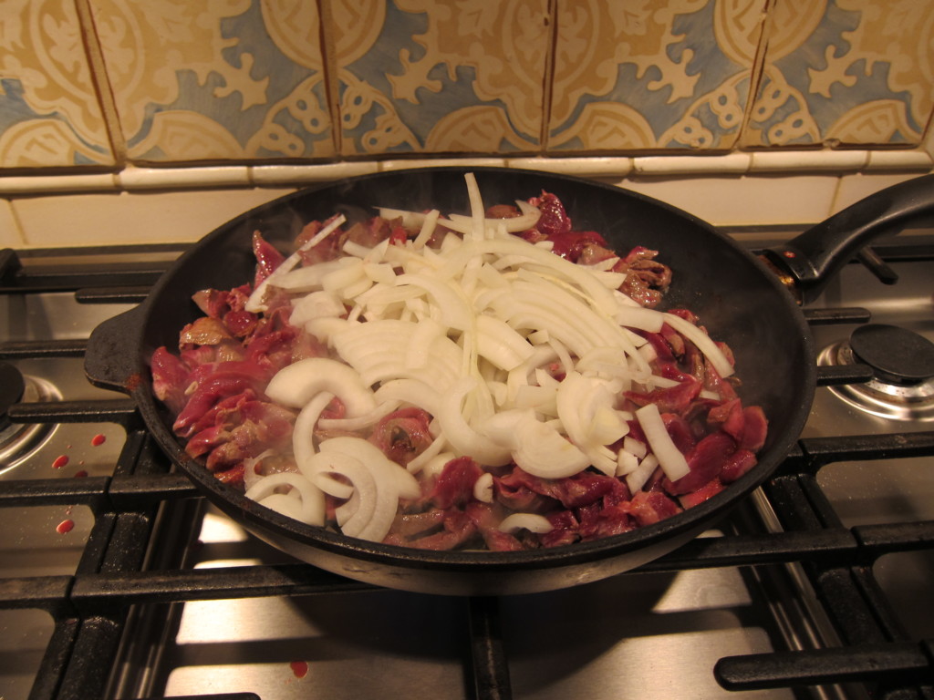 Onions and Venison