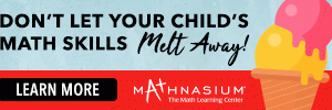 don't let your child's math skills melt away