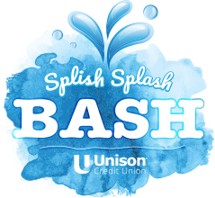 Unison Credit Union's Splish Splash Bash Logo