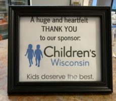 Thank you to Children's Wisconsin for sponsoring the event