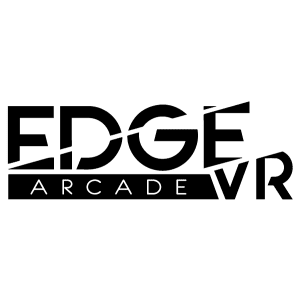 Edge VR Arcade logo birthday party