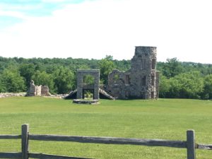 Remains of Cherney Hotel at Maribel Caves County Park