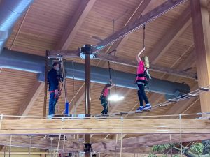 Northern Lights Sky Ropes Course at the Wilderness Resort