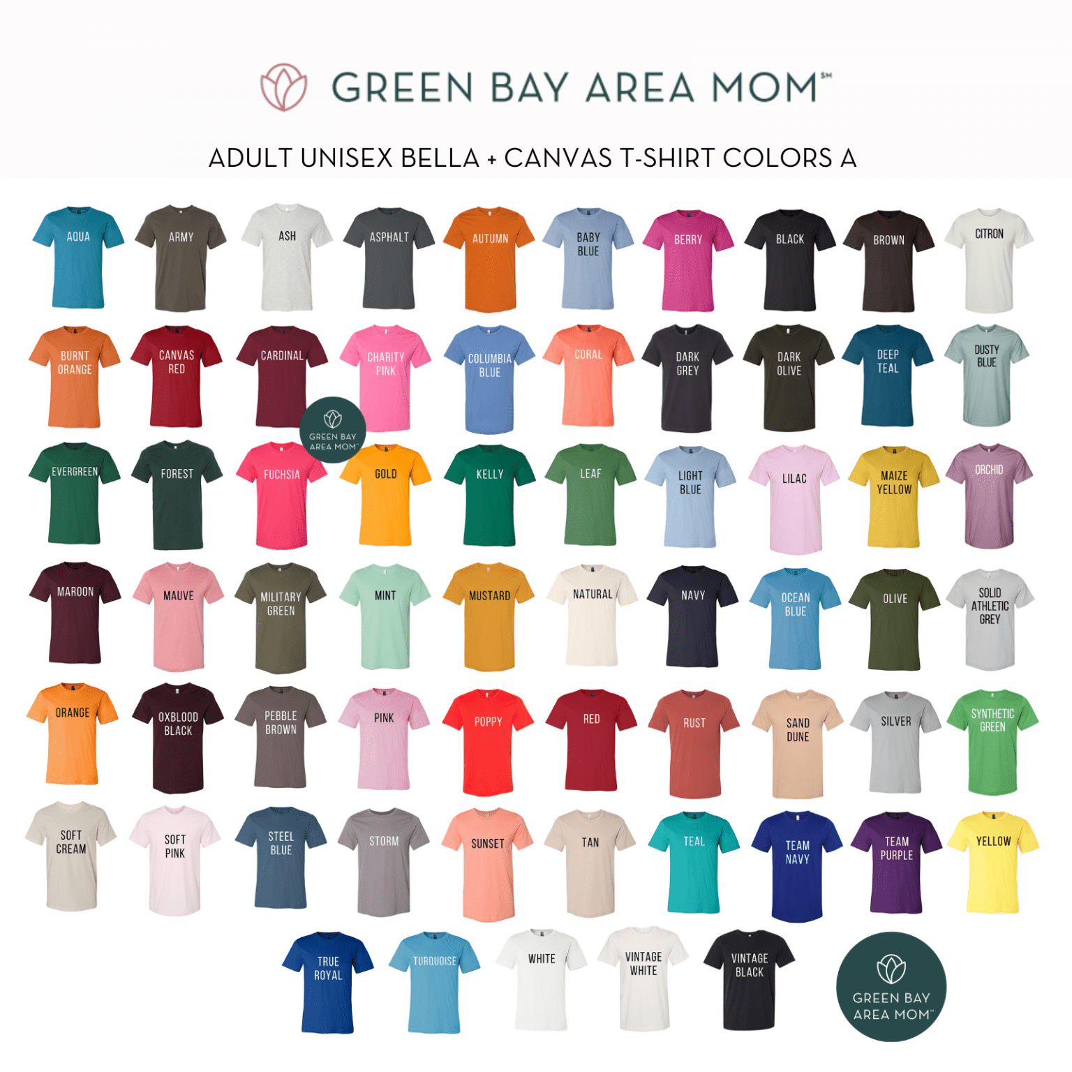 Green Bay Area Mom flower T-Shirt - Green Bay Area Mom