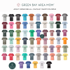 Bella + Canvas Adult Tee Color Chart 2Green Bay Area Mom