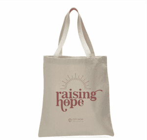 raising hope; Bloom swag bag