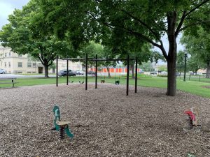 Park Preview - Whitney Park swings